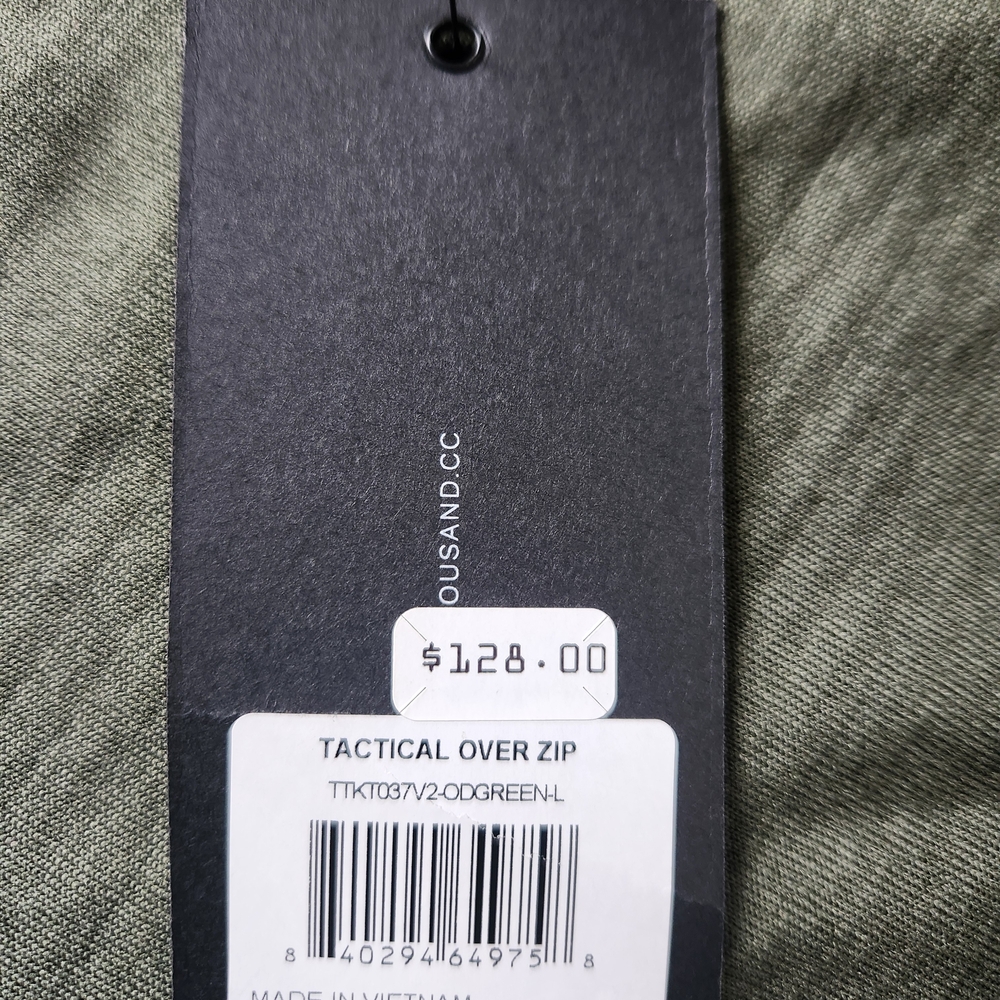 Men's Ten Thousand Brand Quarter Zip Tactical Jacket - Picture 4 of 11